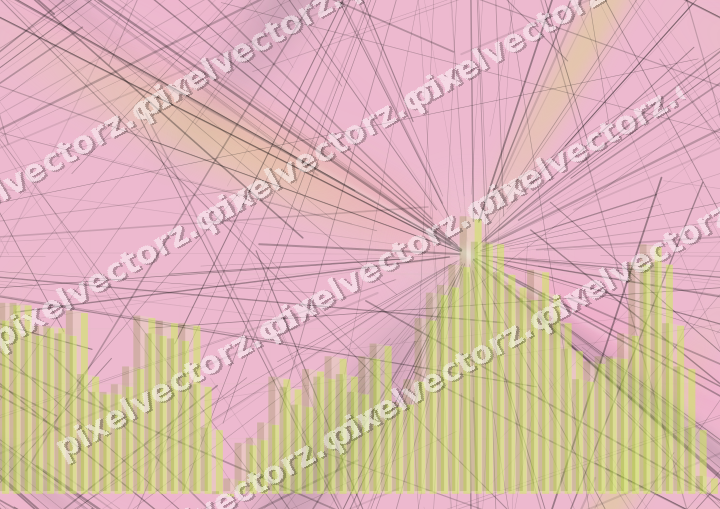 Nahtloser Pastell Diagramm Hintergrund in Limette und Bernstein