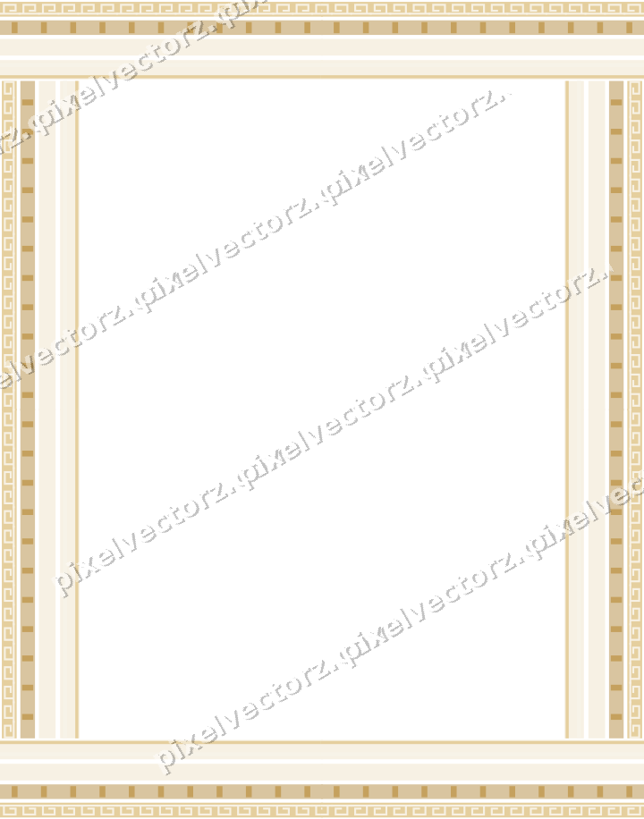 Decorative picture frame border in dark pink and red with greek key