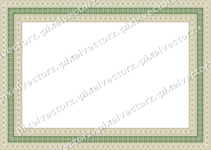 Decorative picture frame border in dark magenta with ring chain