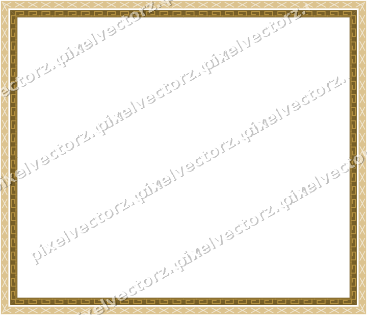 Decorative picture frame border in dark magenta with cross band