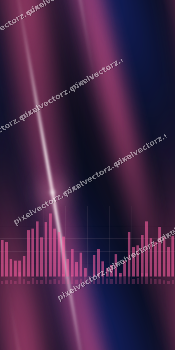 Nahtloser Neon Diagramm Hintergrund in Rosa und Blau