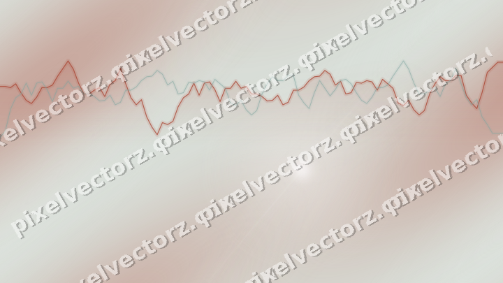 Nahtloser Pastell Diagramm Hintergrund in Rot und Orange