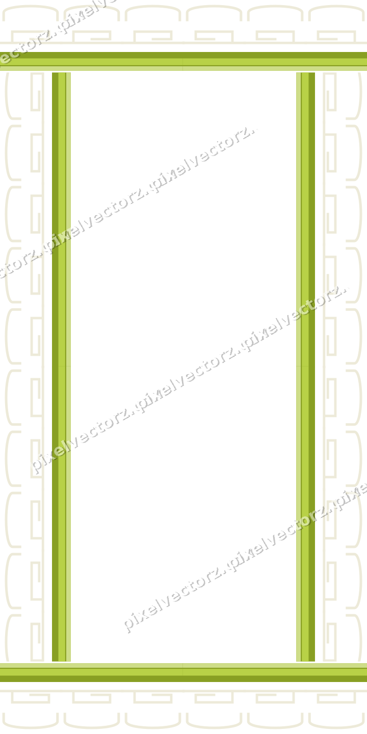 Decorative picture frame border in dark magenta with greek key