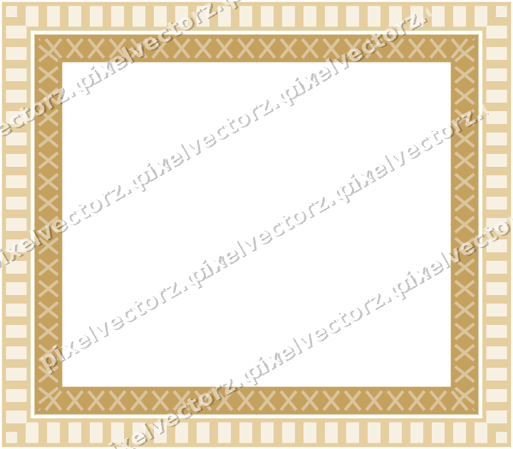 Decorative picture frame border in dark pink and red with dentil