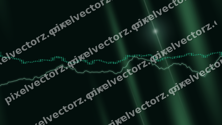 Nahtloser Neon Diagramm Hintergrund in Grün und Petrol