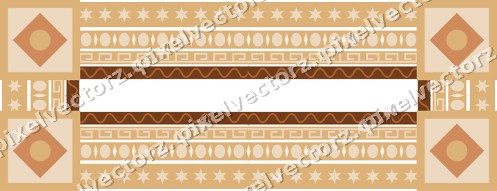 Decorative picture frame border in dark green with greek key