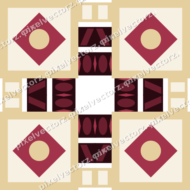 Decorative picture frame border in dark pink with diagonal band