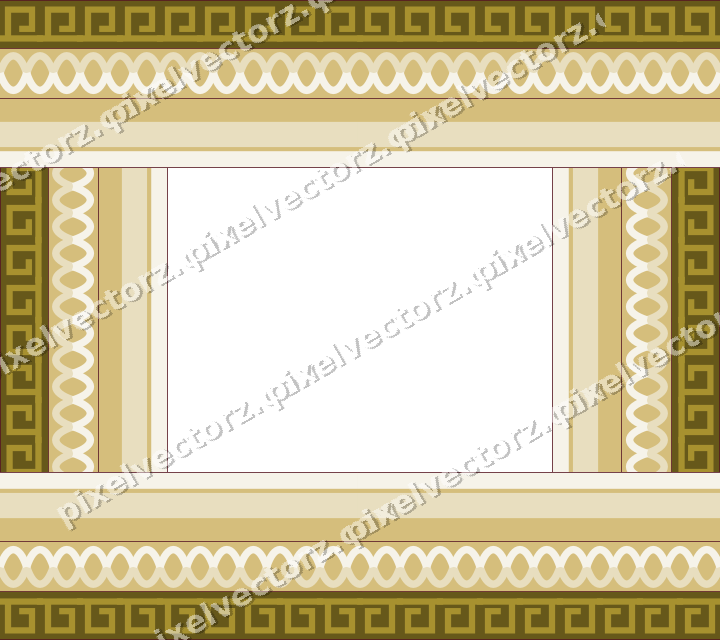 Decorative picture frame border in dark pink and red with guilloche
