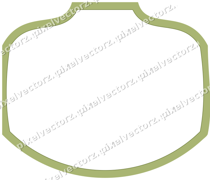 Decorative line art frame in lime and pink with label plaque