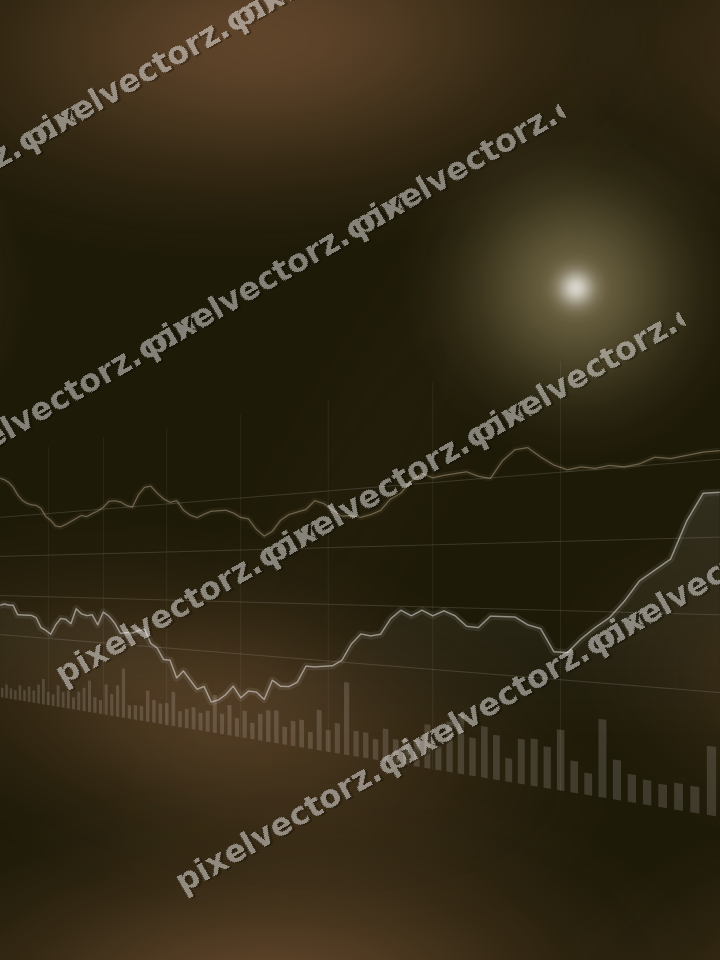 Nahtloser Neon Diagramm Hintergrund in Bernstein und Orange