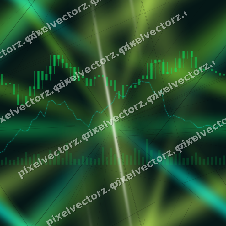 Nahtloser Neon Diagramm Hintergrund in Grün und Limette