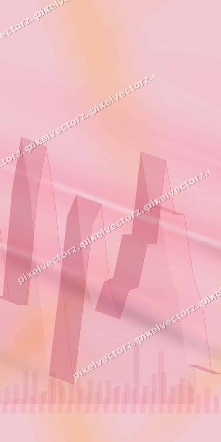 Nahtloser Pastell Diagramm Hintergrund in Rosa und Bernstein