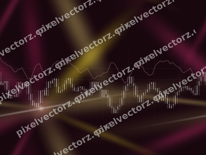Nahtloser Neon Diagramm Hintergrund in Rosa und Gelb