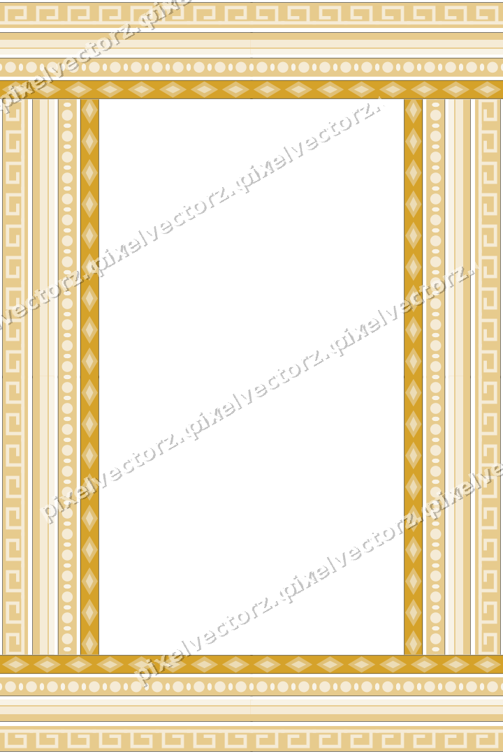 Decorative picture frame border in dark blue with bead and reel
