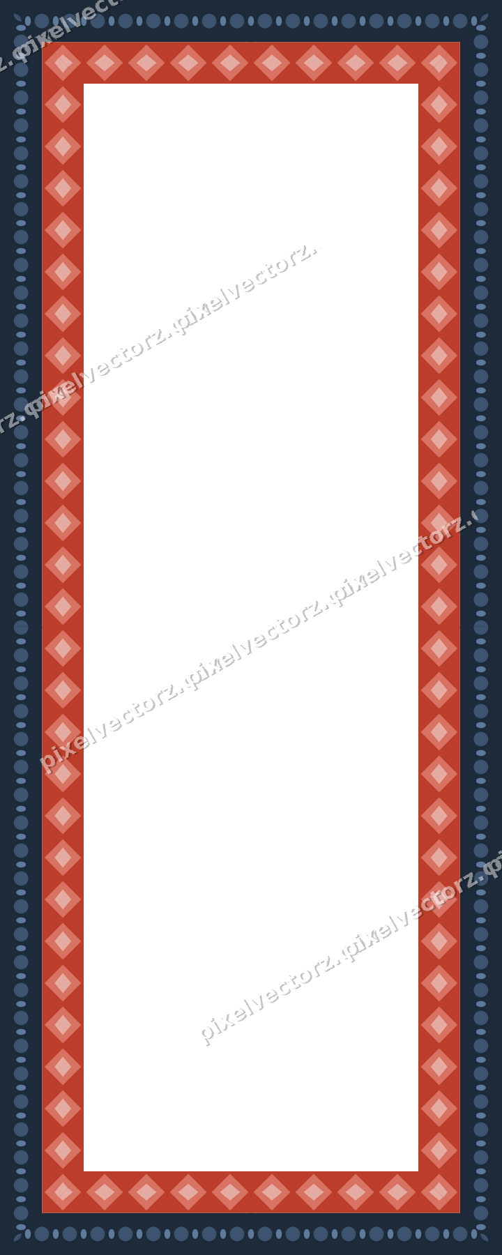 Decorative picture frame border in amber and green with bead and reel
