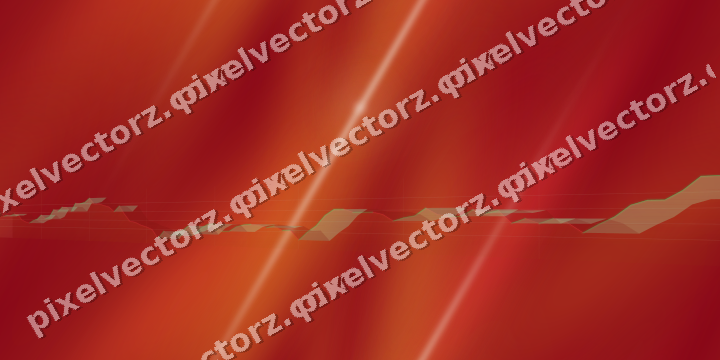 Nahtloser Neon Diagramm Hintergrund in Orange und Bernstein