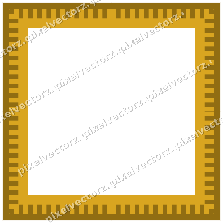 Decorative picture frame border in amber and purple with step band