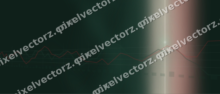 Nahtloser Neon Diagramm Hintergrund in Dunkelgrün und Rot