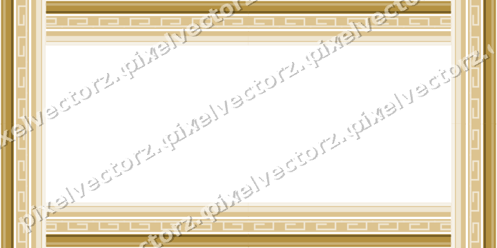 Decorative picture frame border in dark magenta with greek key