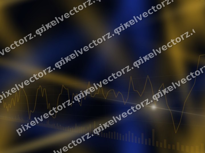 Nahtloser Neon Diagramm Hintergrund in Bernstein und Blau
