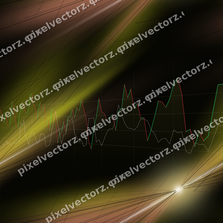 Nahtloser Neon Diagramm Hintergrund in Gelb und Rot