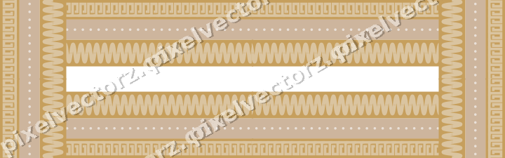 Decorative picture frame border in amber and pale orange with dot row