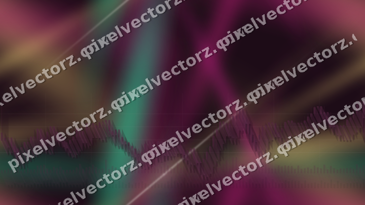 Nahtloser Neon Diagramm Hintergrund in Magenta und Rosa