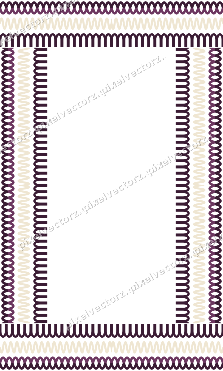 Decorative picture frame border in dark magenta with guilloche