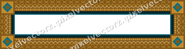 Decorative picture frame border in amber with bead and reel