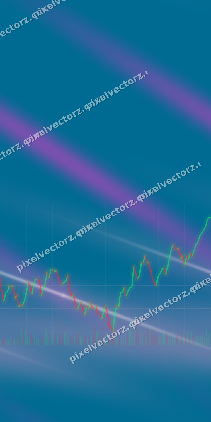 Nahtloser Neon Diagramm Hintergrund in Magenta und Violett