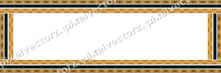 Decorative picture frame border in amber with diamond band