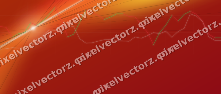 Leuchtender Neon Diagramm Hintergrund in Orange und Bernstein