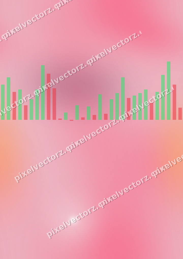 Nahtloser Pastell Diagramm Hintergrund in Rosa und Bernstein