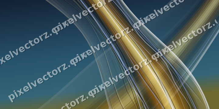 Abstract glass arc in amber and purple