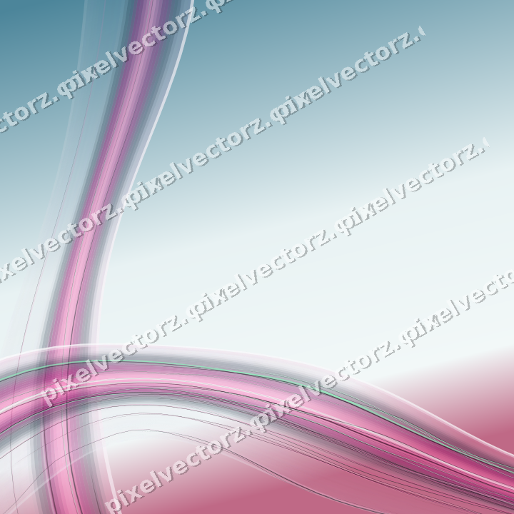 Abstract glass arc in magenta and purple
