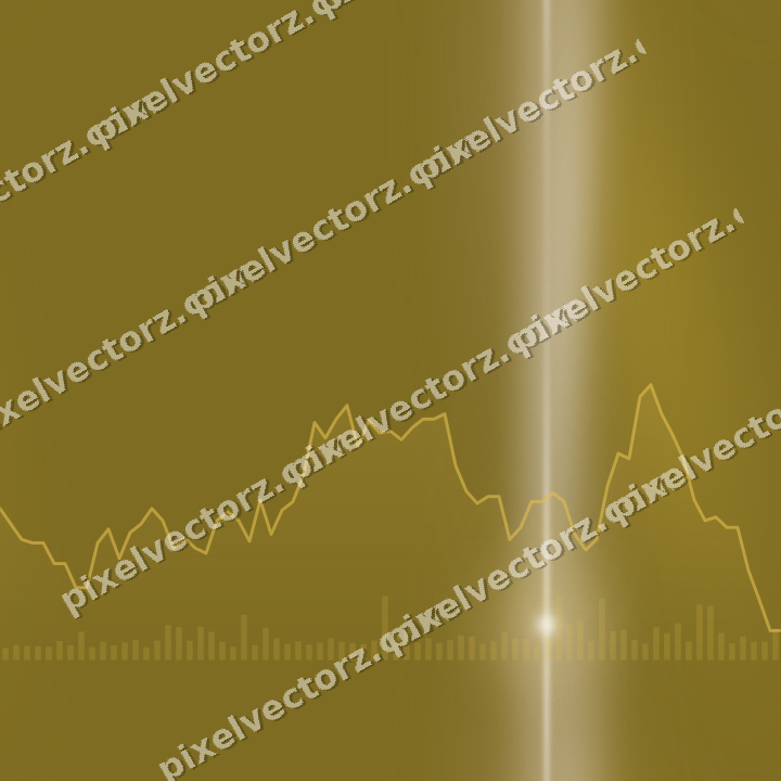 Nahtloser Neon Diagramm Hintergrund in Bernstein und Blassorange