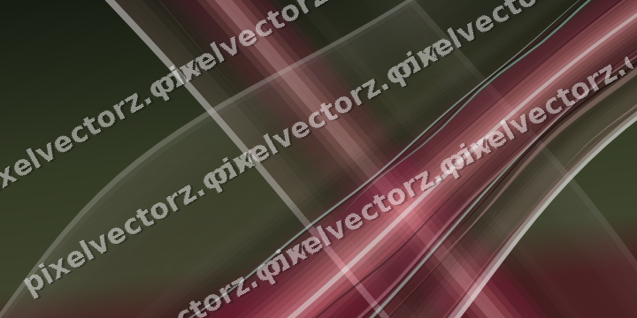 Abstract glass arc in pink and dark lime