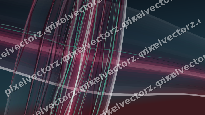 Abstract glass arc in dark lime and dark pink