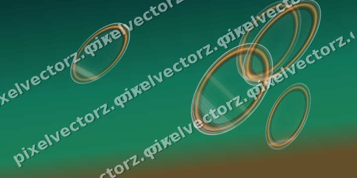 Abstract glass arc in pink and orange