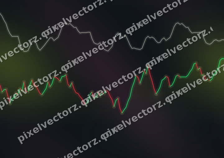 Nahtloser Neon Diagramm Hintergrund in Limette und Bernstein