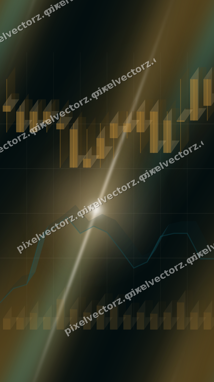 Nahtloser Neon Diagramm Hintergrund in Bernstein und Petrol
