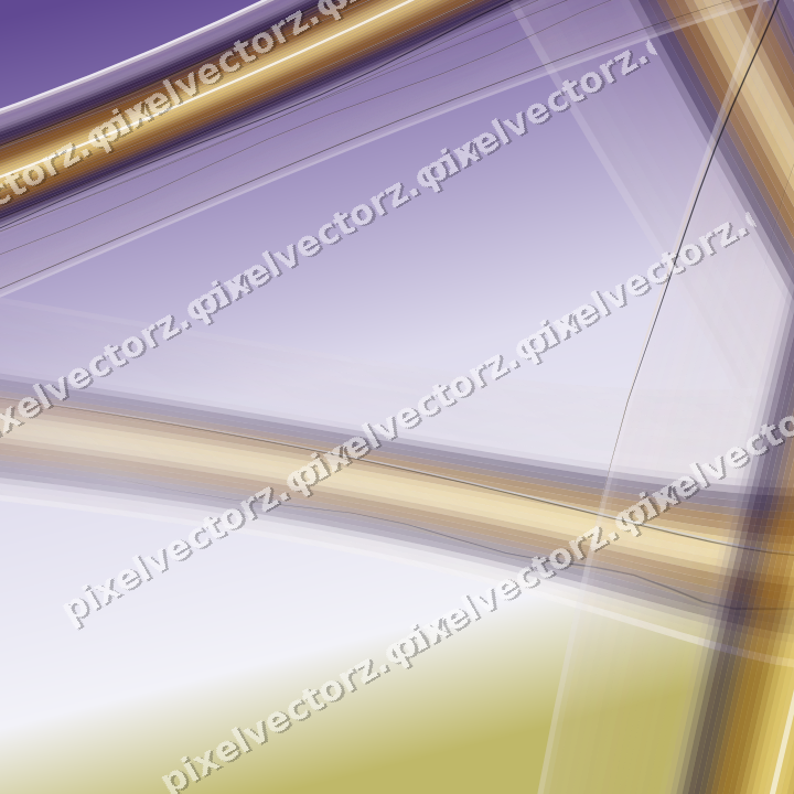 Abstract glass arc in amber and purple