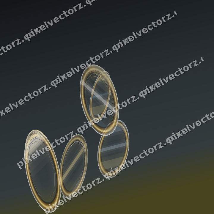 Abstract glass arc in amber and grey