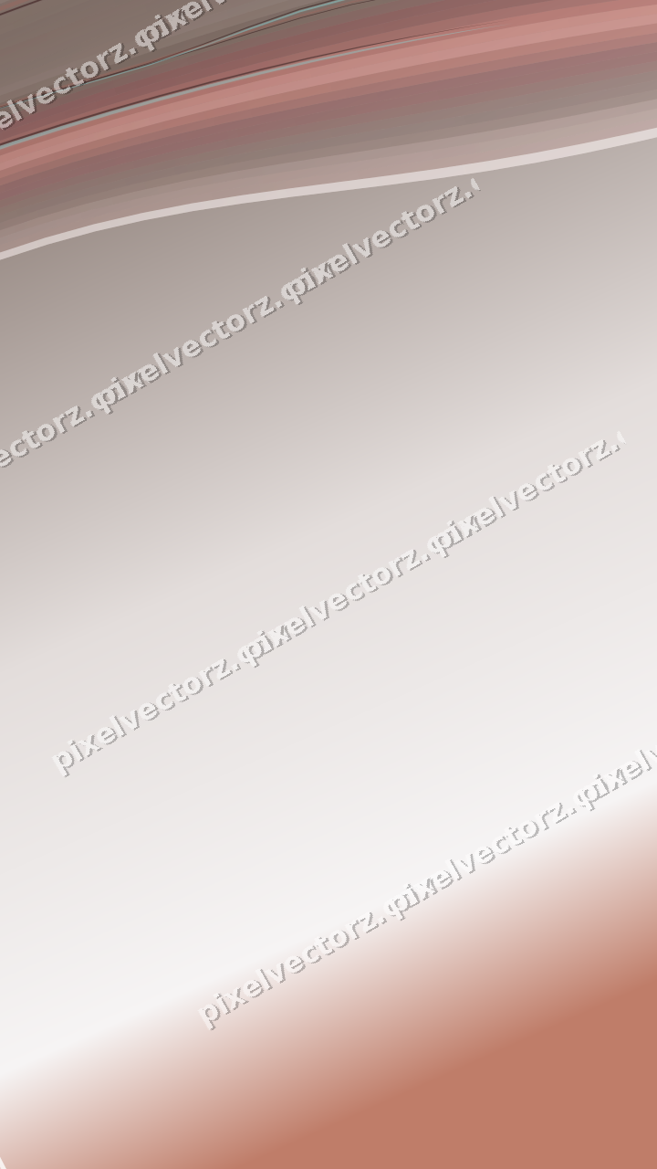 Abstract glass arc in red and pale amber