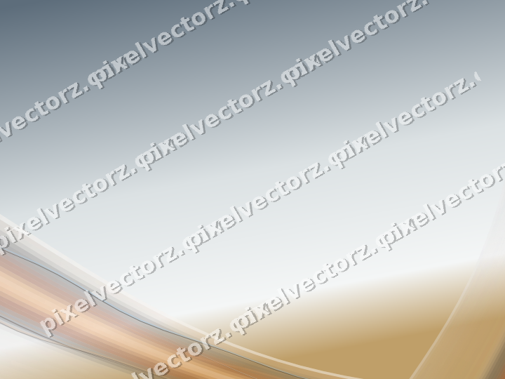 Abstract glass arc in blue and orange