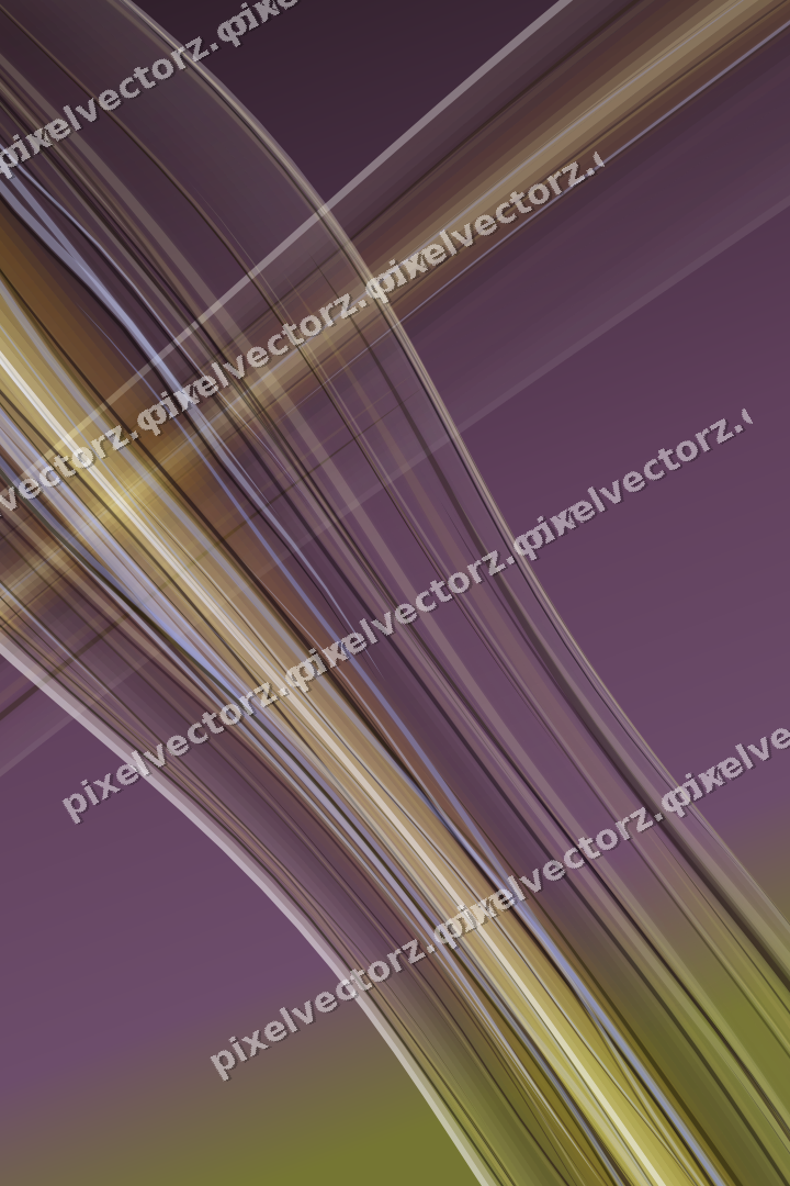 Abstract glass arc in dark magenta and lime