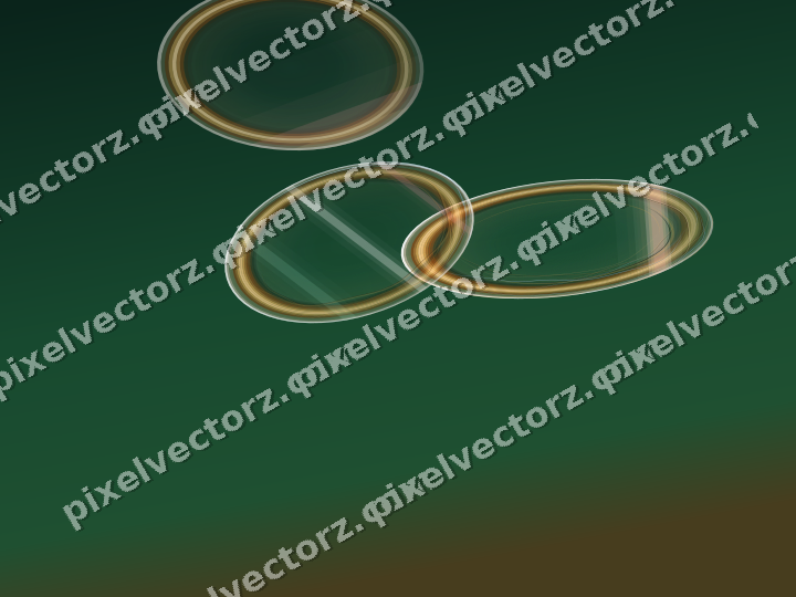 Abstract glass arc in pale pink and pale amber