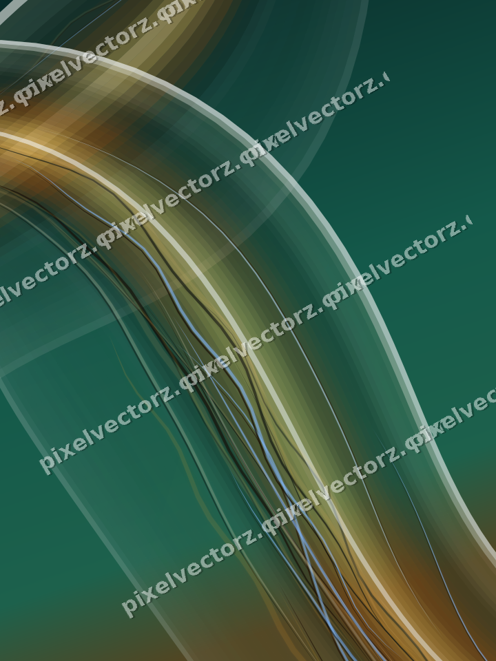 Abstract glass arc in pink and amber