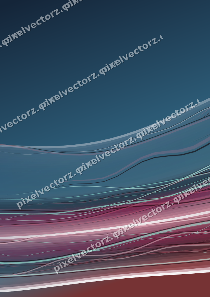 Abstract glass arc in pink and dark lime