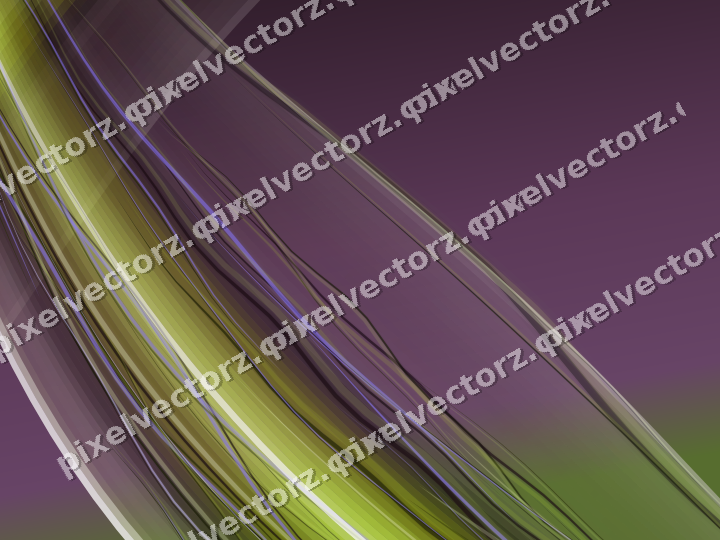Abstract glass arc in dark magenta and lime